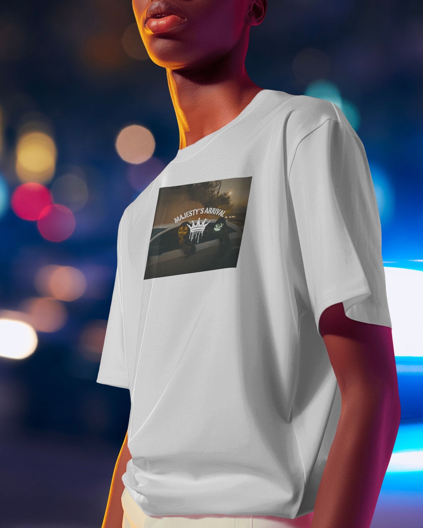 Majesty's Arrival Premium Oversized Tshirt