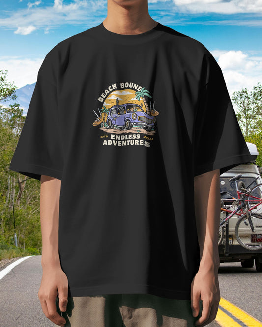 Beach Bound Oversized Tshirt