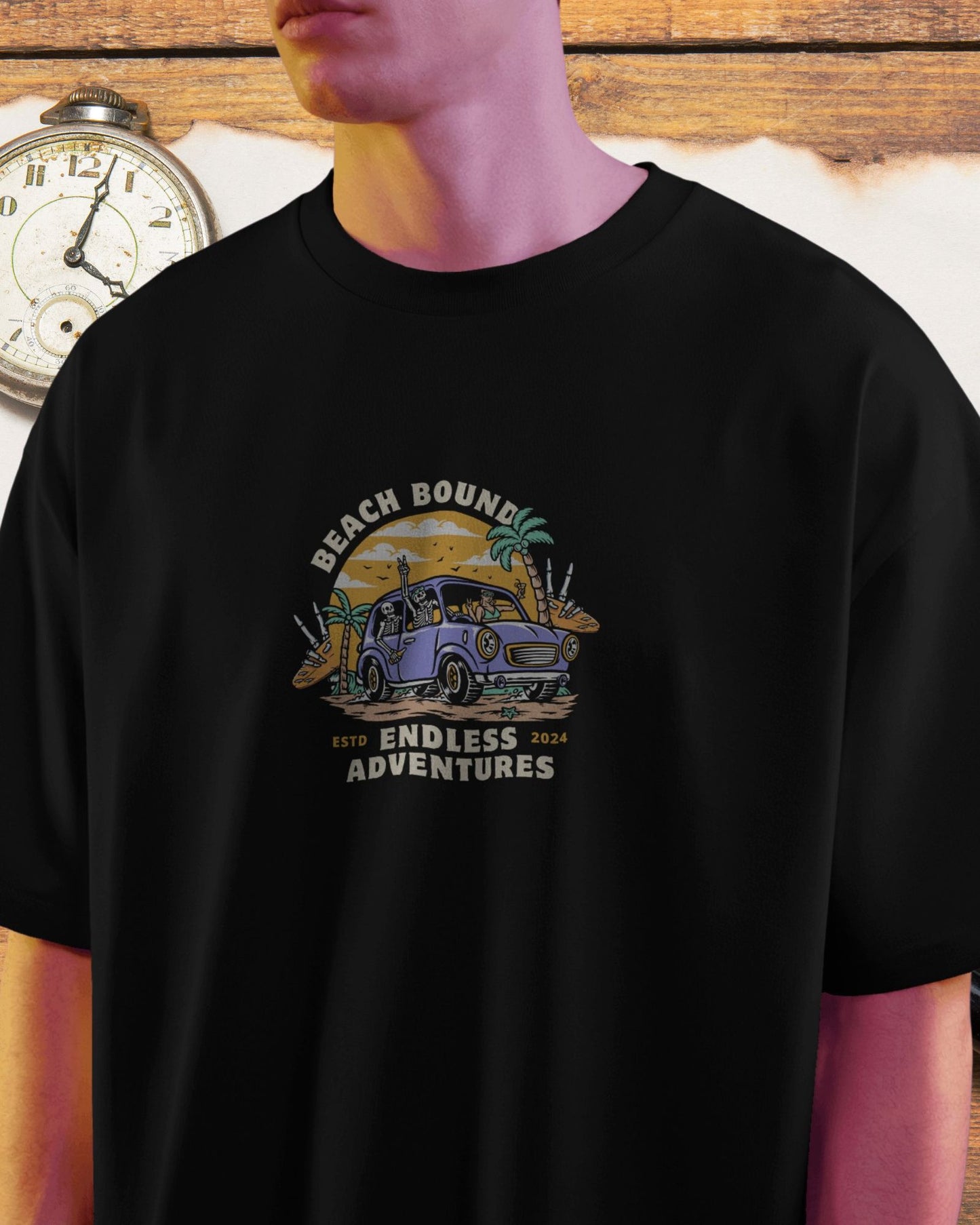 Beach Bound Oversized Tshirt