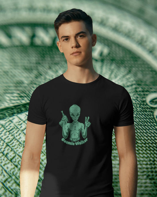 Cosmic Visitor Oversized Tshirt