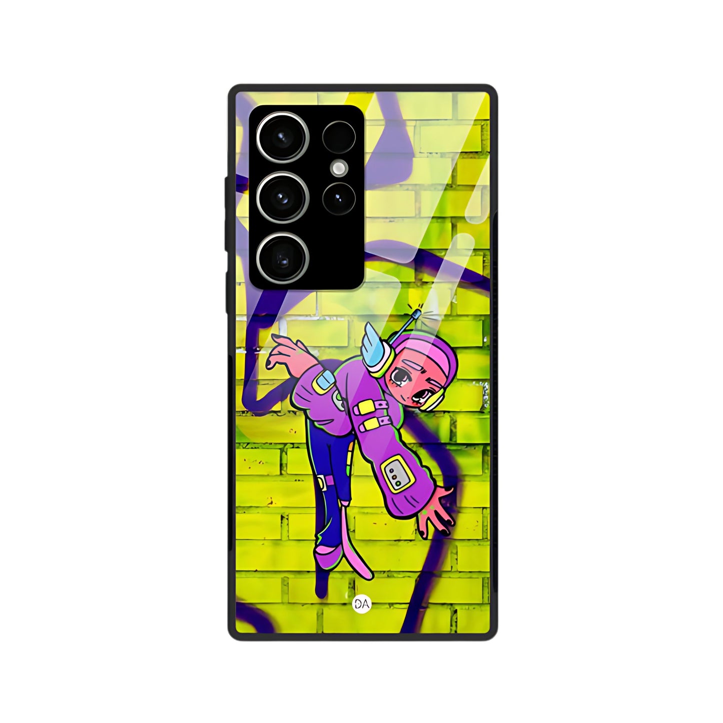 Graffiti Emerald Design Case For Samsung