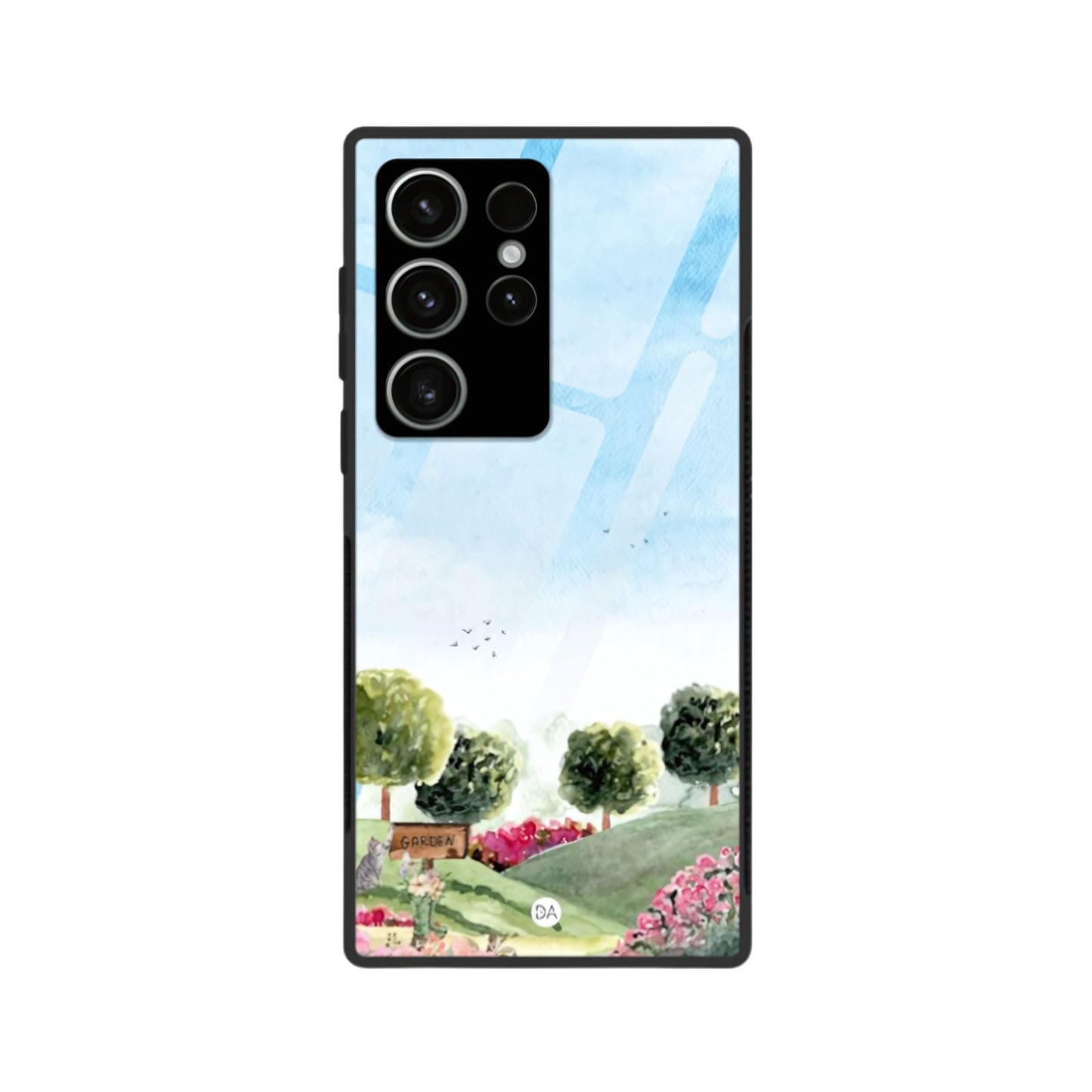 Serenity Garden Design Case For Samsung