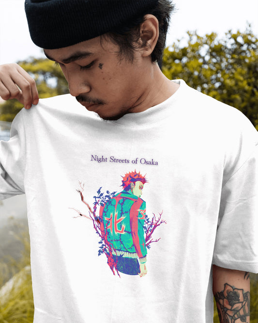 Osaka Night Streets WH Tshirt