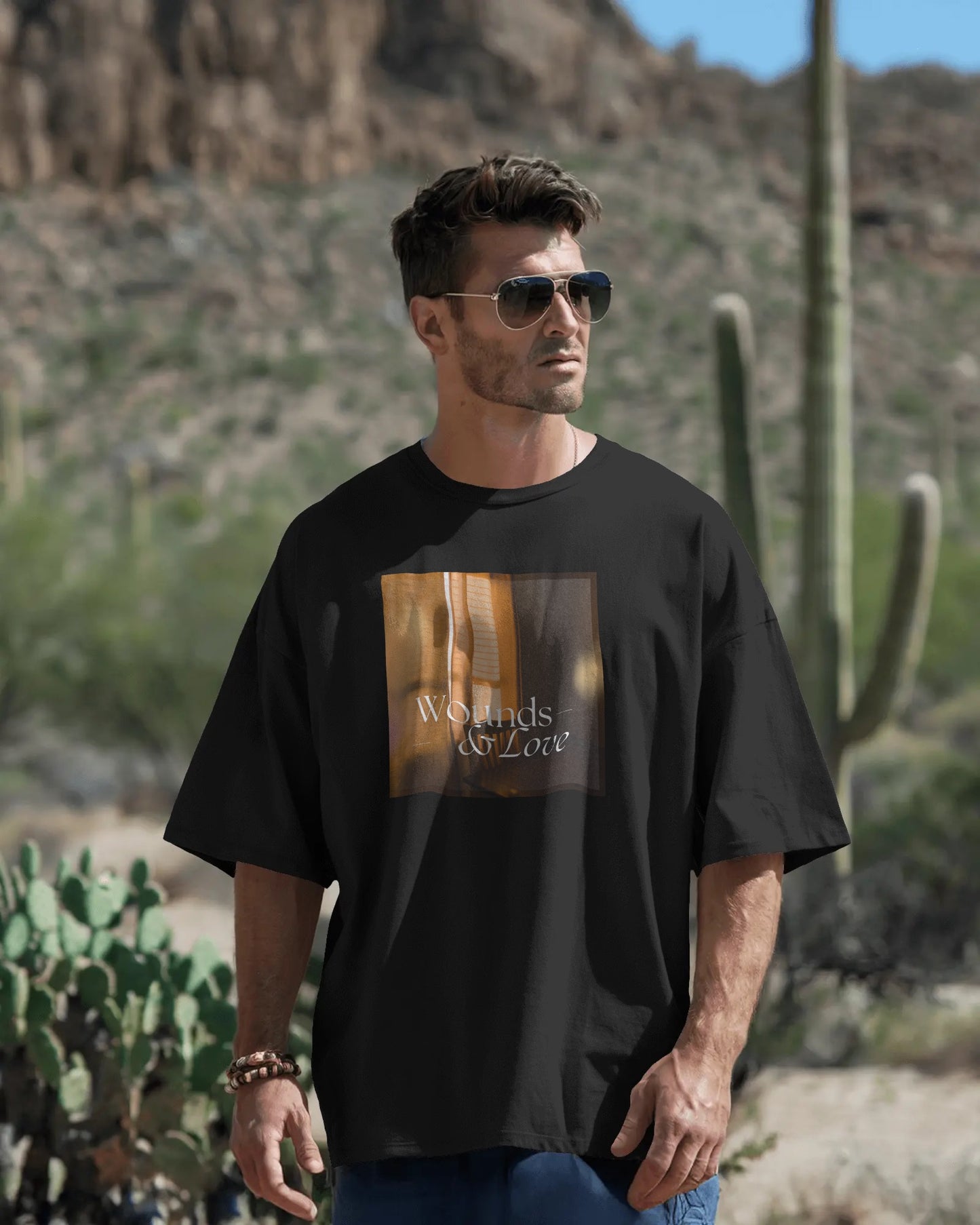 Wounds & Love Premium Oversized Tshirt