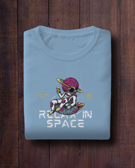 Relax In Space Oversized Tshirt