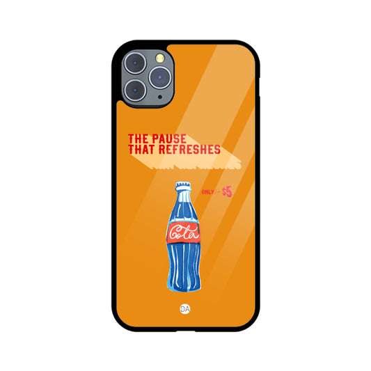 Cola Orange Design Case Cover For iPhone | Dhukeri Arts