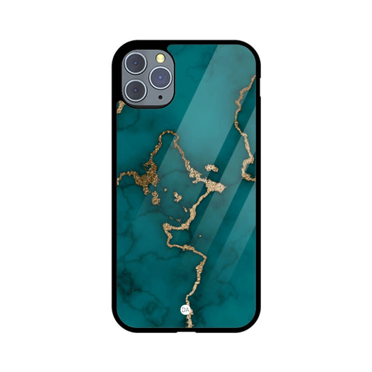 Marble Ocean Green Design Case For iPhone