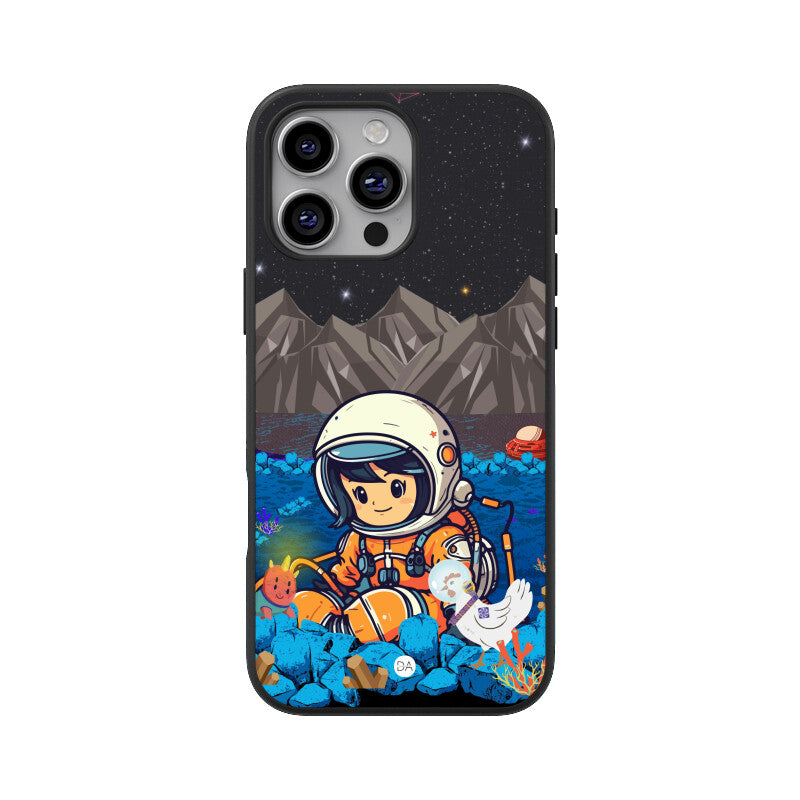 Planet Moon Design Case For iPhone