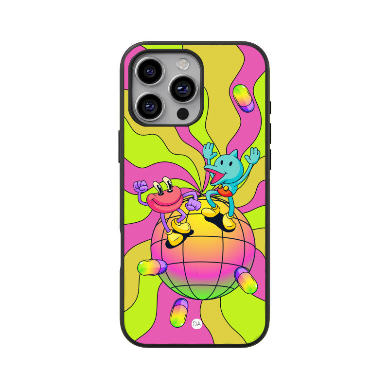 Dancing Ball Design Case Cover For iPhone