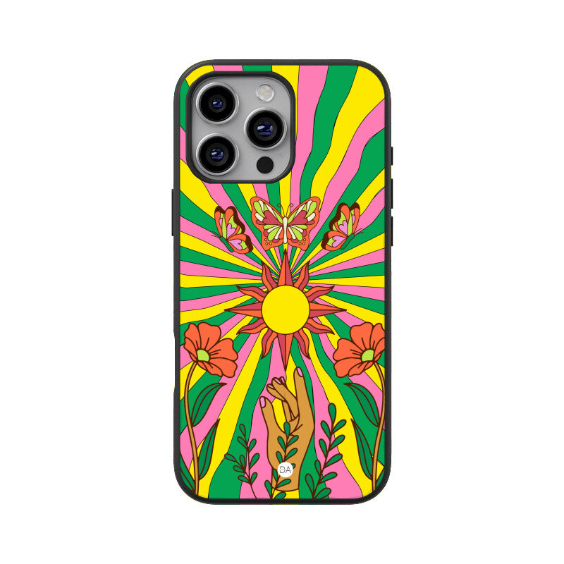 Butterflies In The Sun Design Case Cover For iPhone