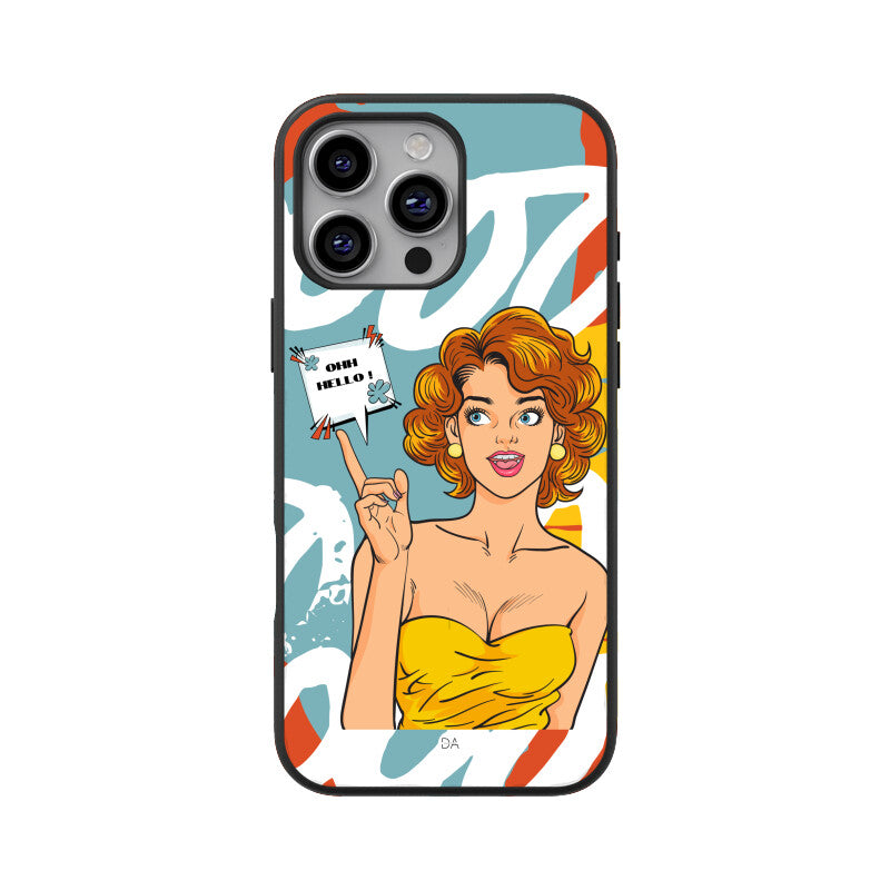 OHH Hello ! Design Case For iPhone