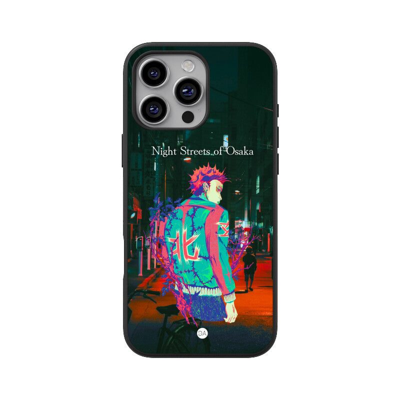 Osaka Night Streets Design Case For iPhone