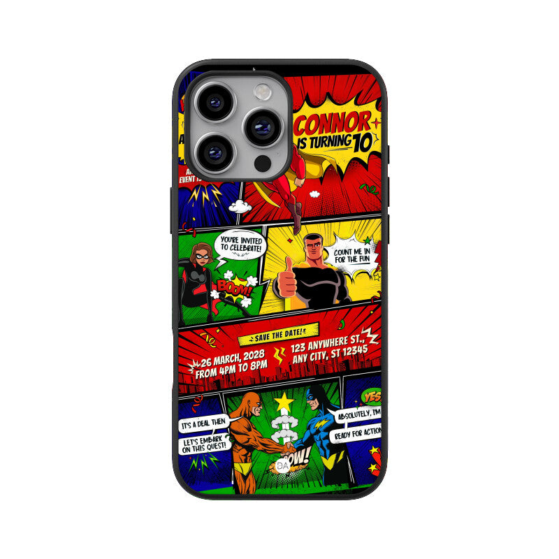 Comic Connor Design Case Cover For iPhone
