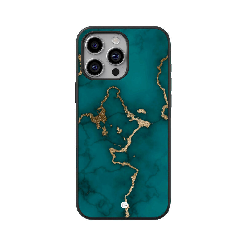 Marble Ocean Green Design Case For iPhone