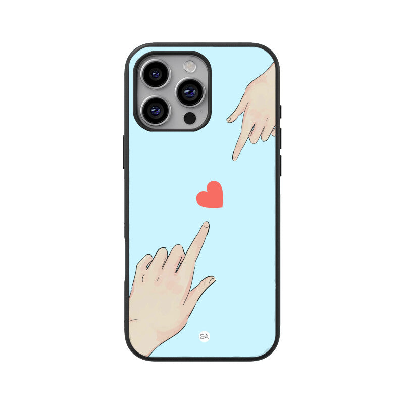 Touching Heart Design Case For iPhone