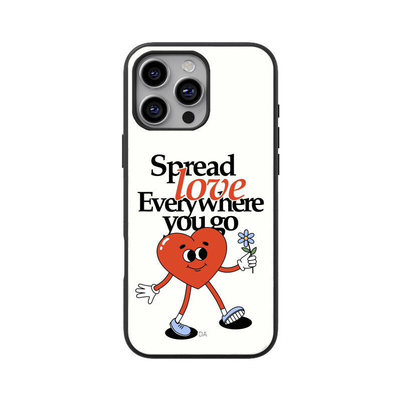 Spread Love Design Case For iPhone