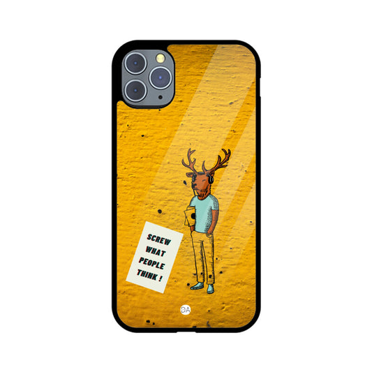 Screw What people Think Design Case For iPhone