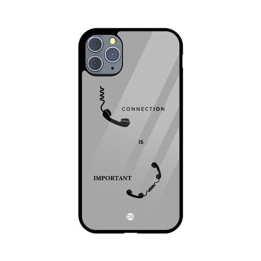 Connection Is Important Design Case For iPhone