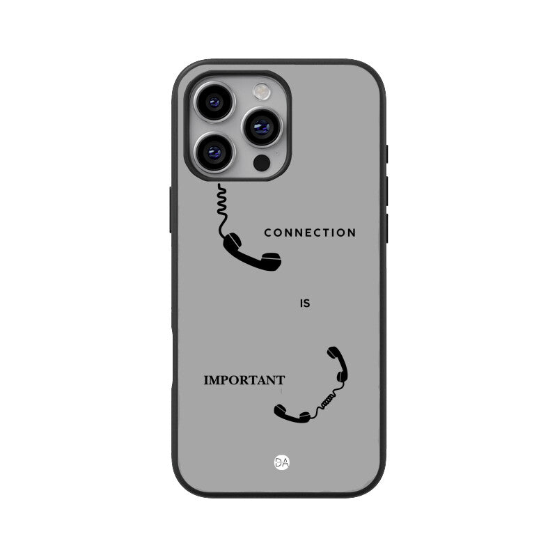 Connection Is Important Design Case For iPhone
