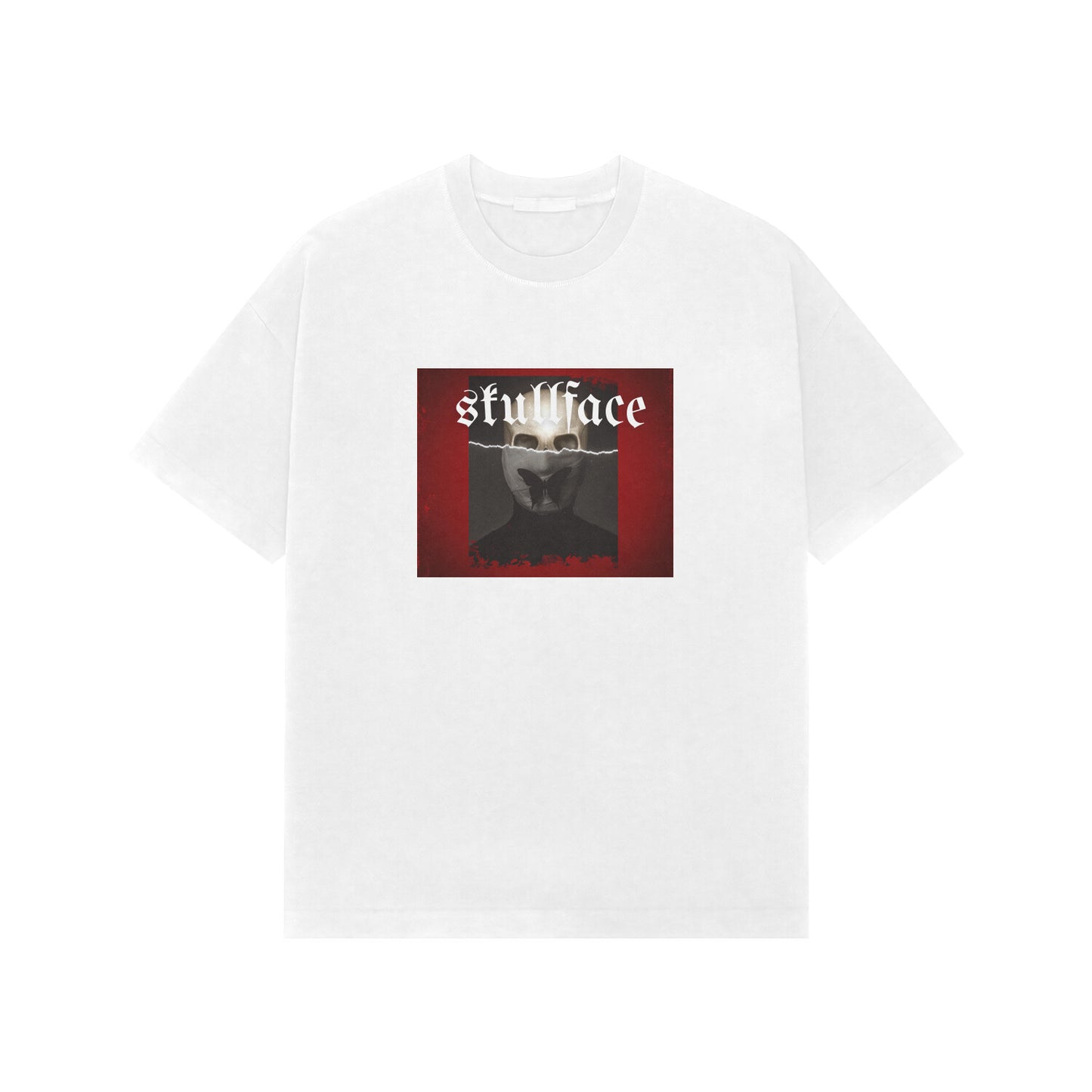 Skullface Premium Oversized Tshirt