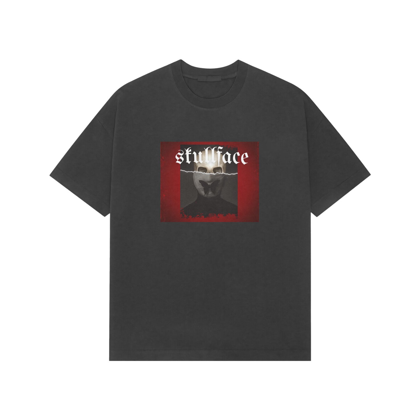 Skullface Premium Oversized Tshirt