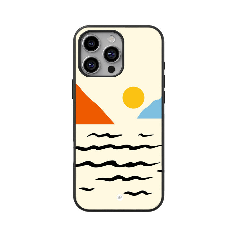 Sunset Near The Sea Design Case For iPhone