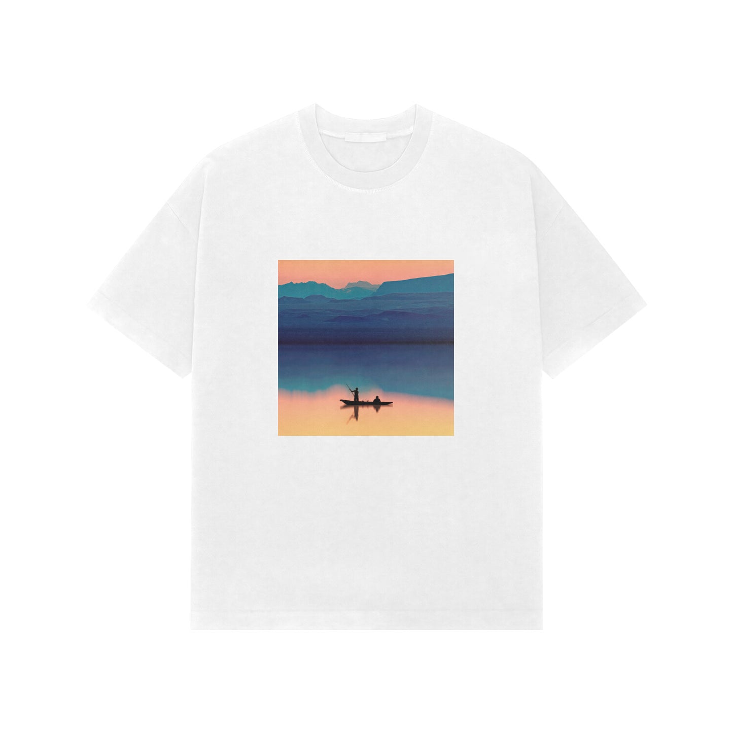 Kayaking Premium Oversized Tshirt