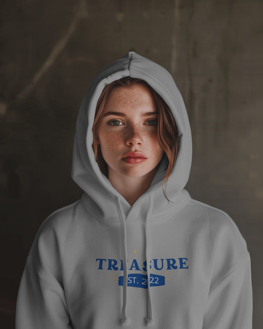 Treasure Women Crop Hoodie Front Design Only