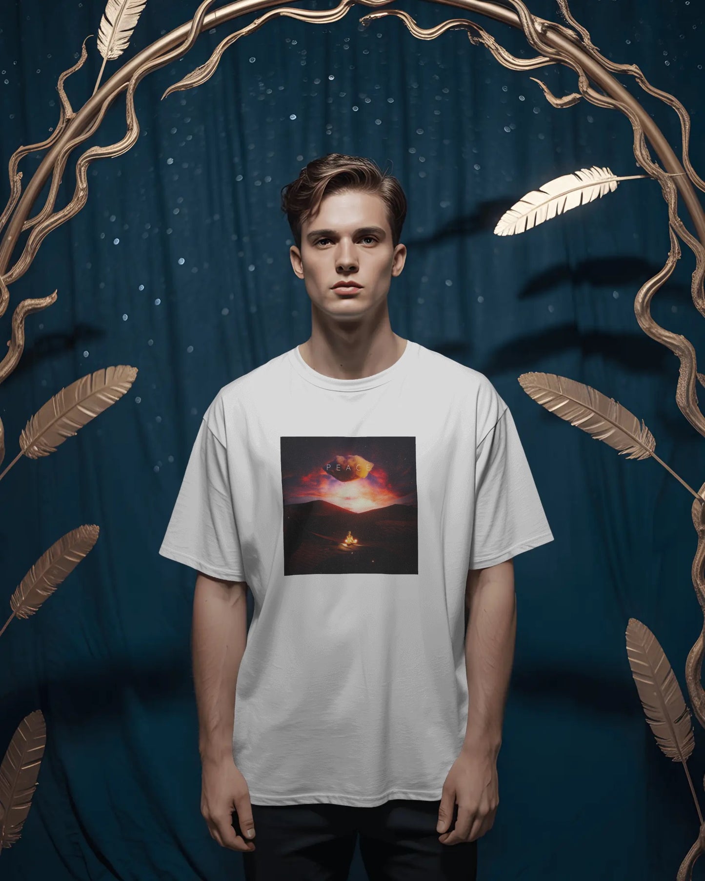 Peace Premium Oversized Tshirt