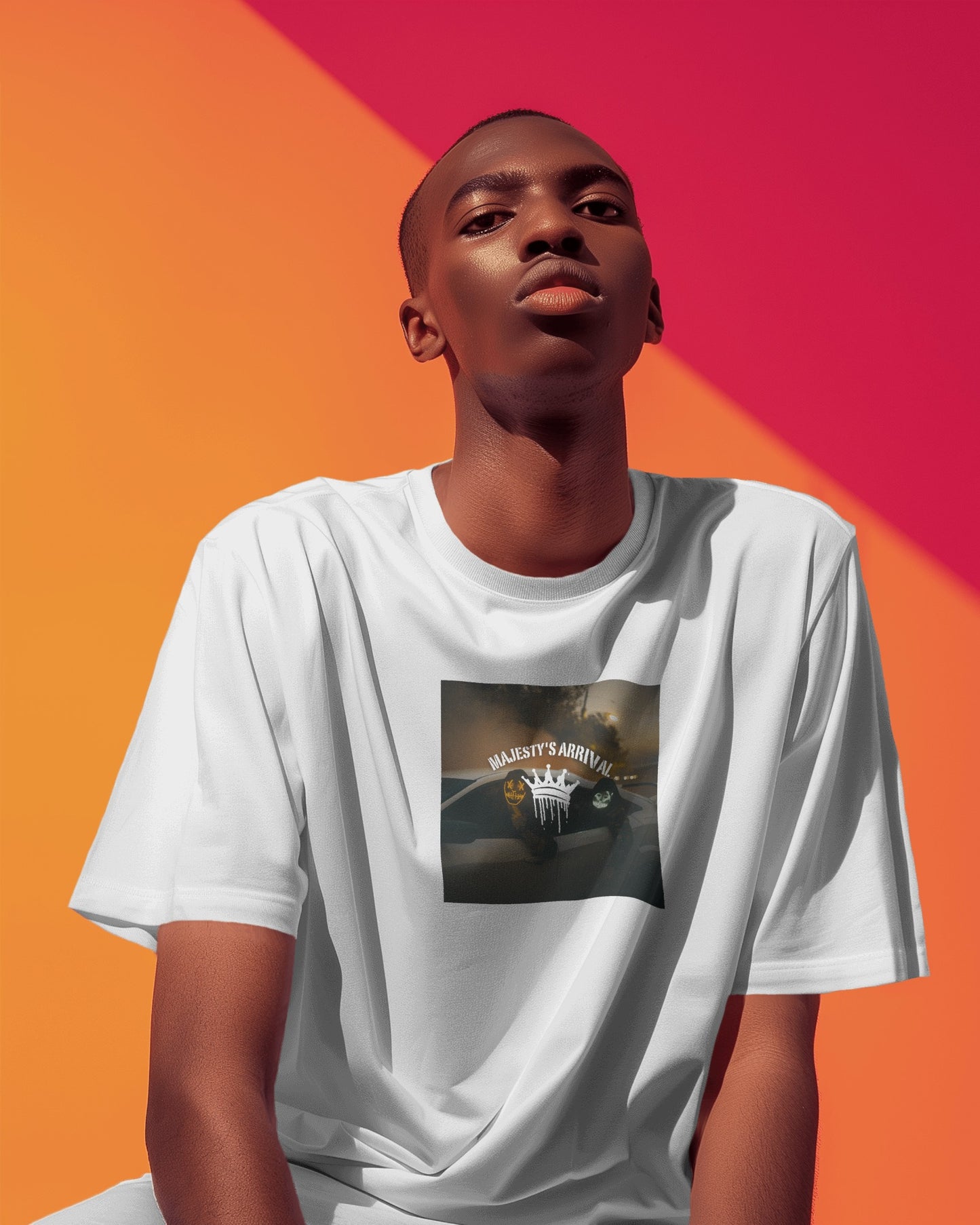Majesty's Arrival Premium Oversized Tshirt