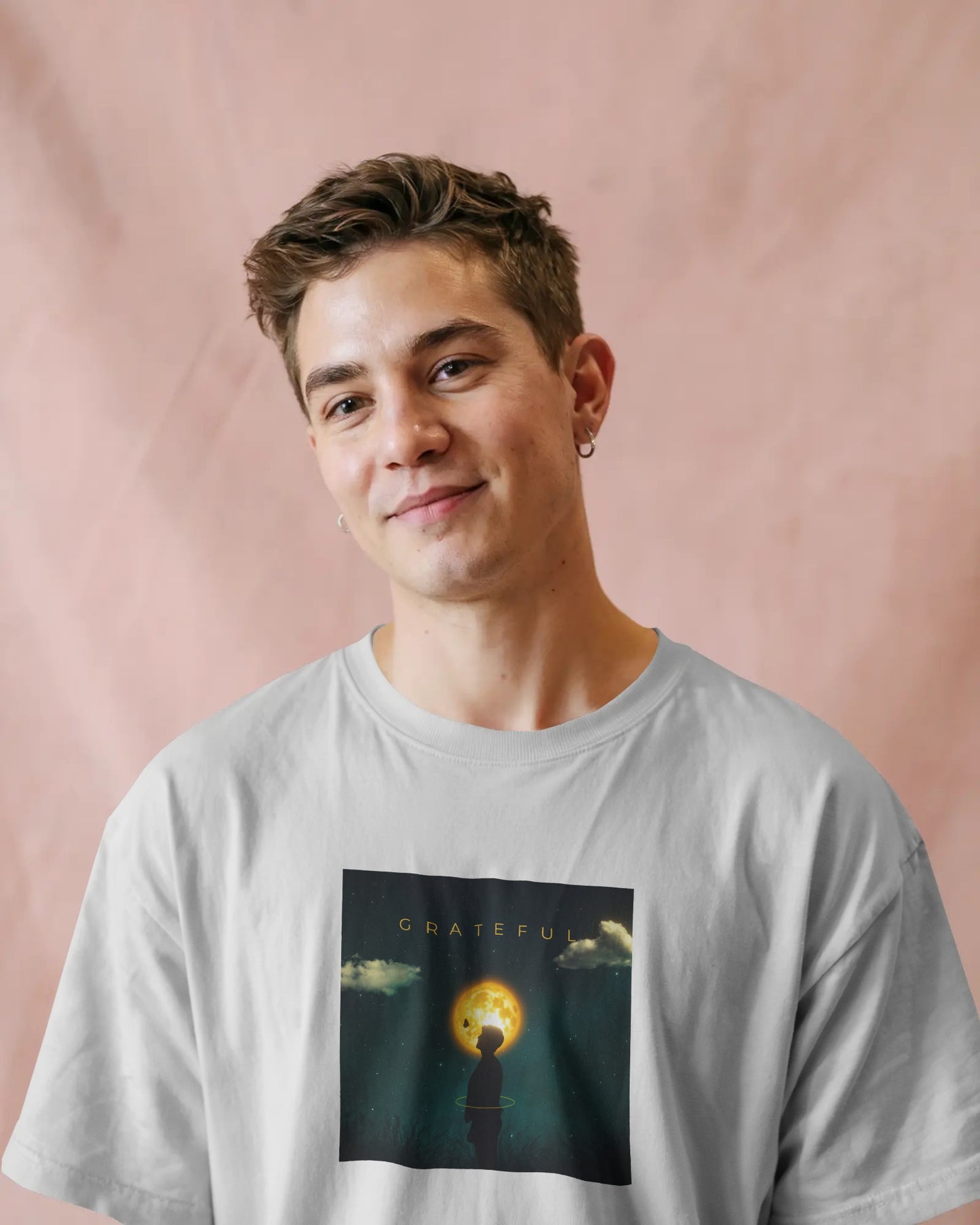 Grateful Premium Oversized Tshirt