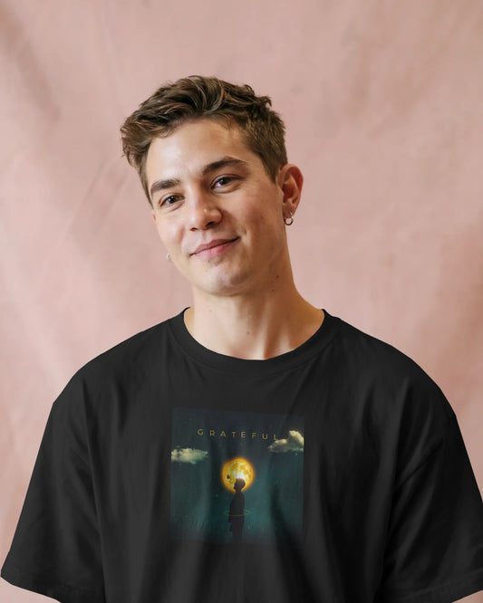 Grateful Premium Oversized Tshirt