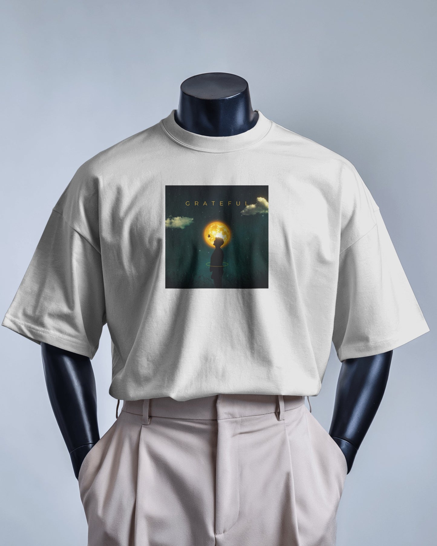 Grateful Premium Oversized Tshirt