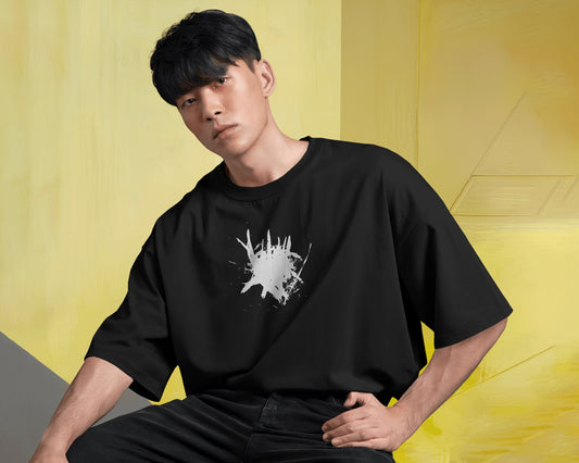 White Spot Premium Oversized Tshirt