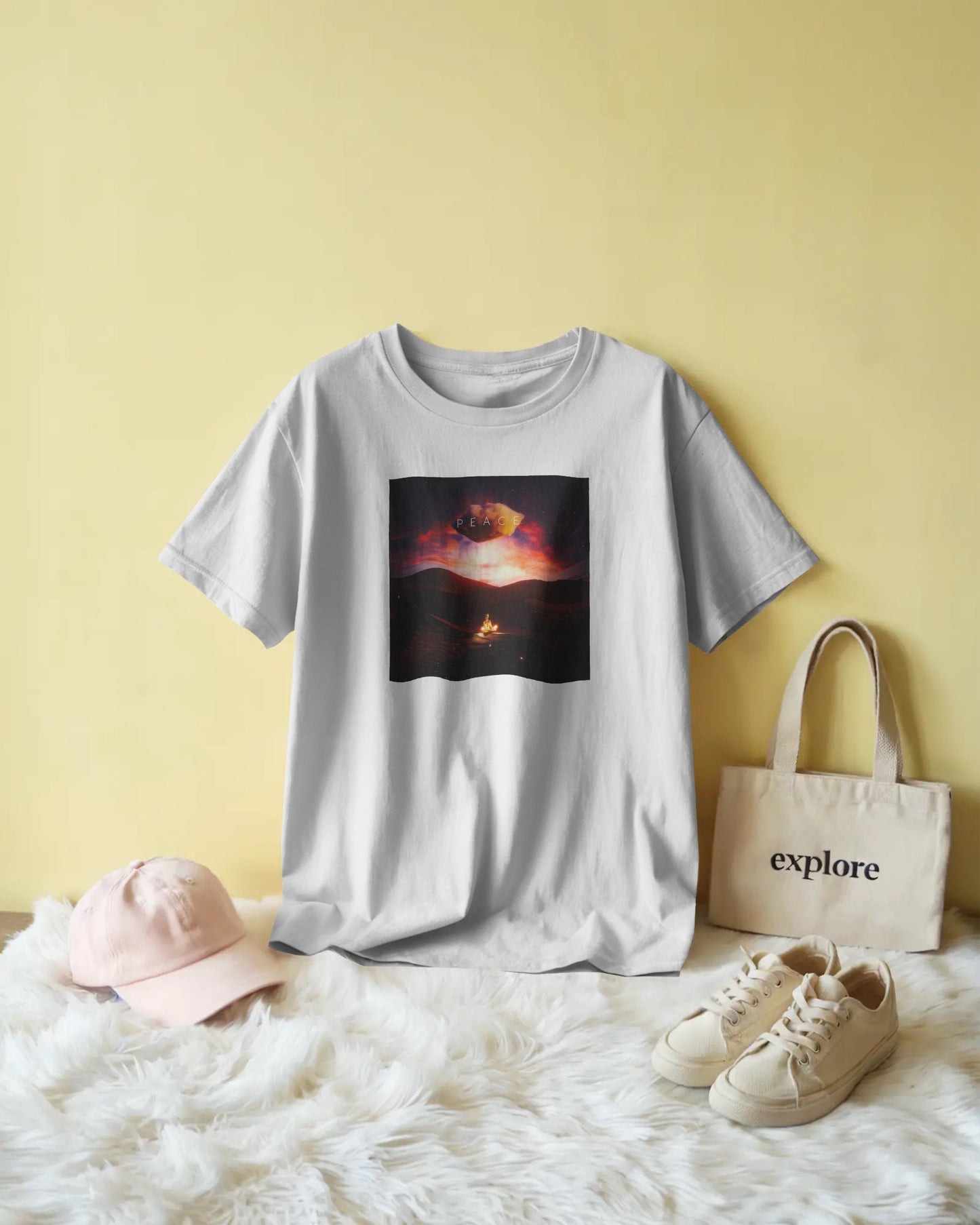 Peace Premium Oversized Tshirt