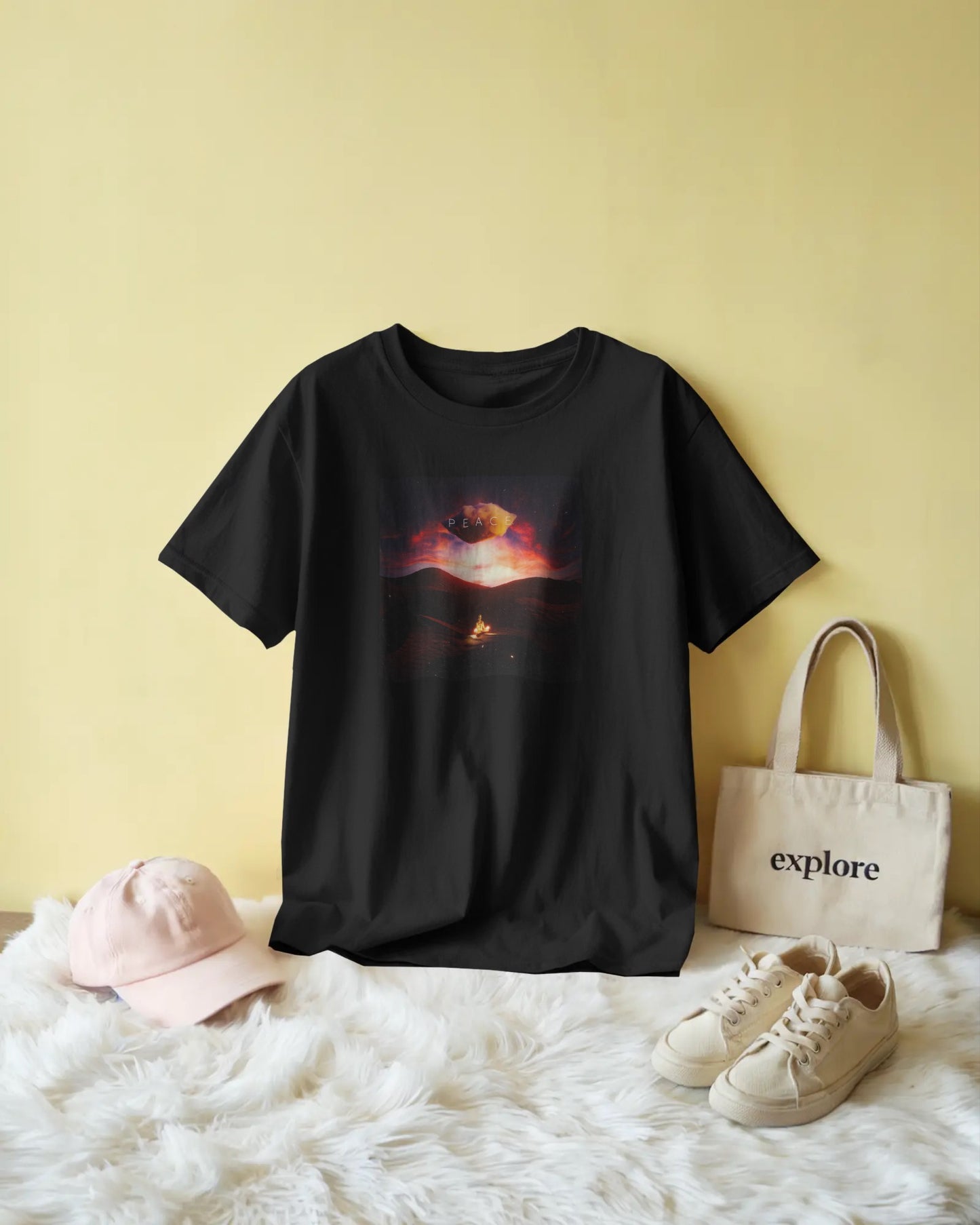 Peace Premium Oversized Tshirt
