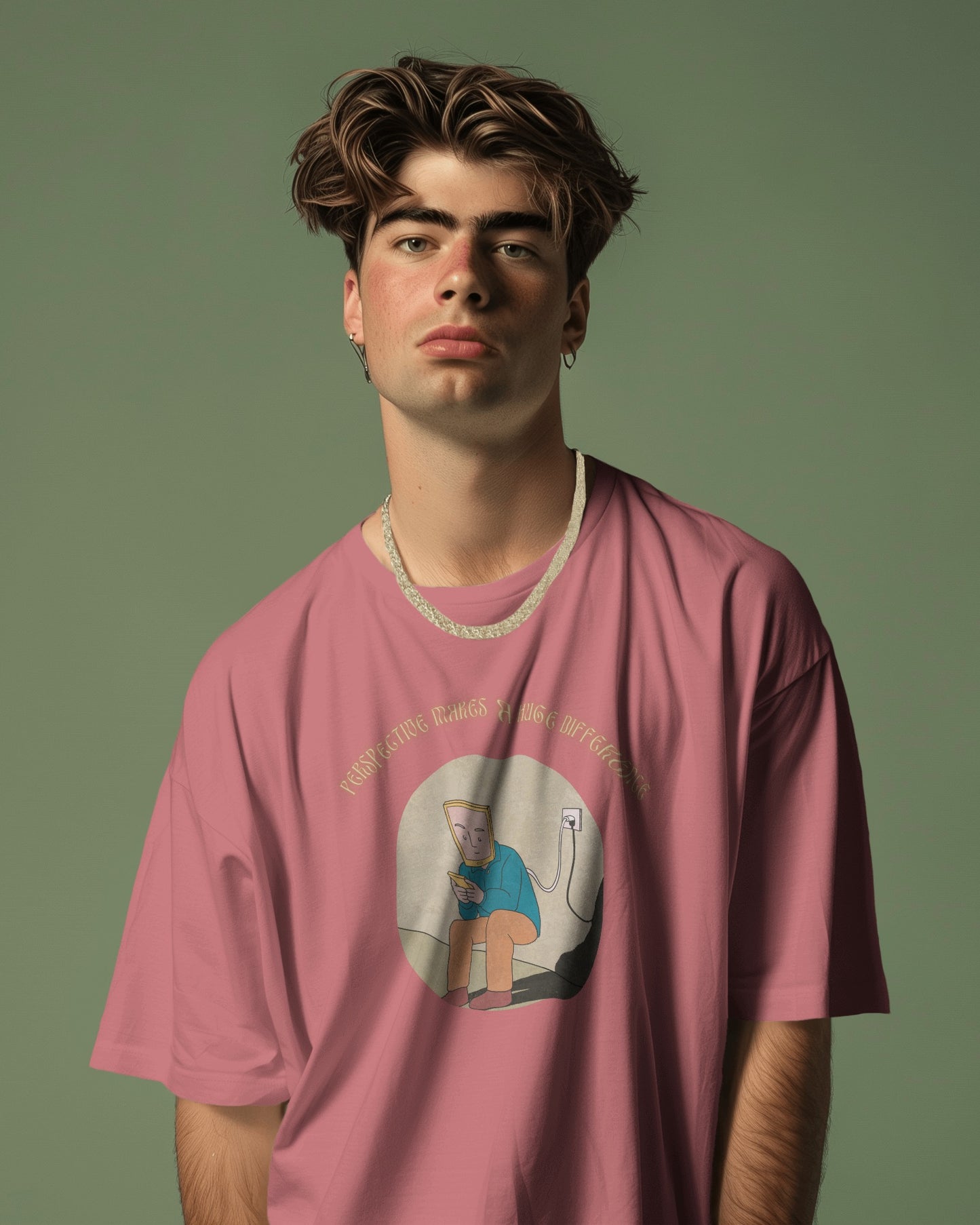 Perspective Oversized Tshirt