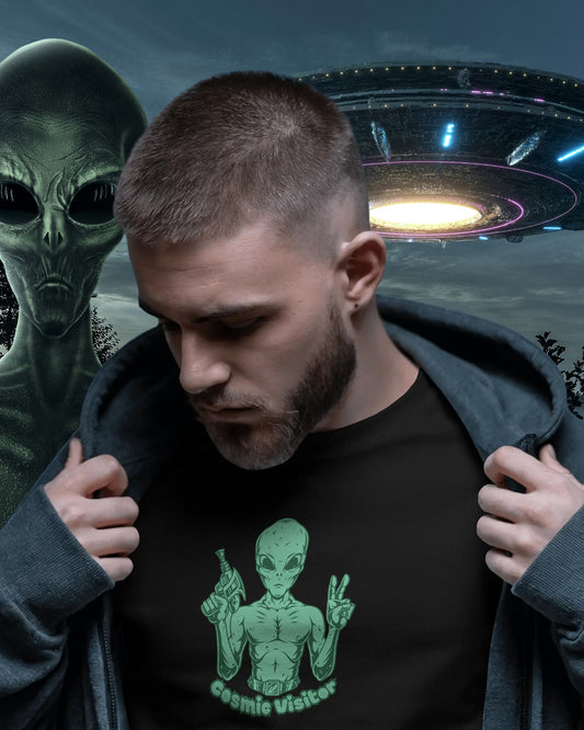 Cosmic Visitor Oversized Tshirt