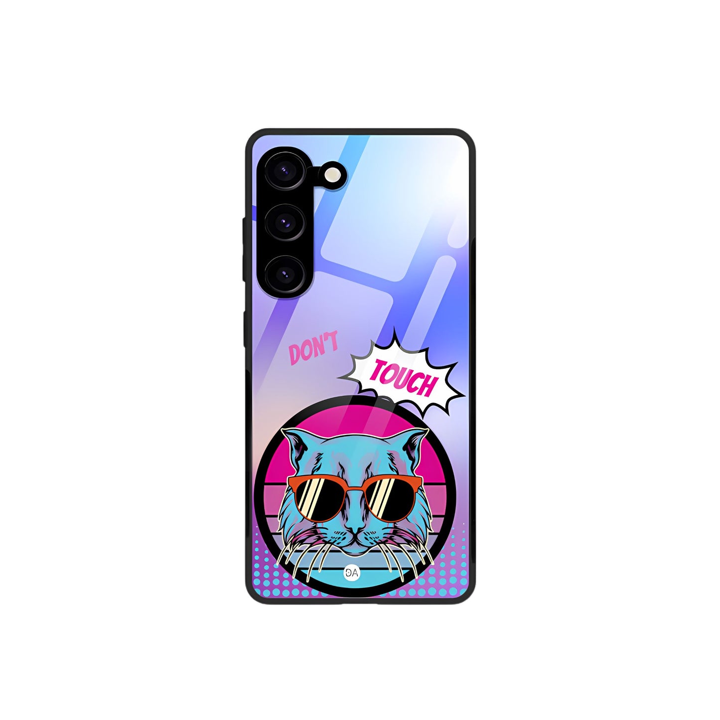 Don't Touch My Phone Design Case Cover For Samsung | Dhukeri Arts