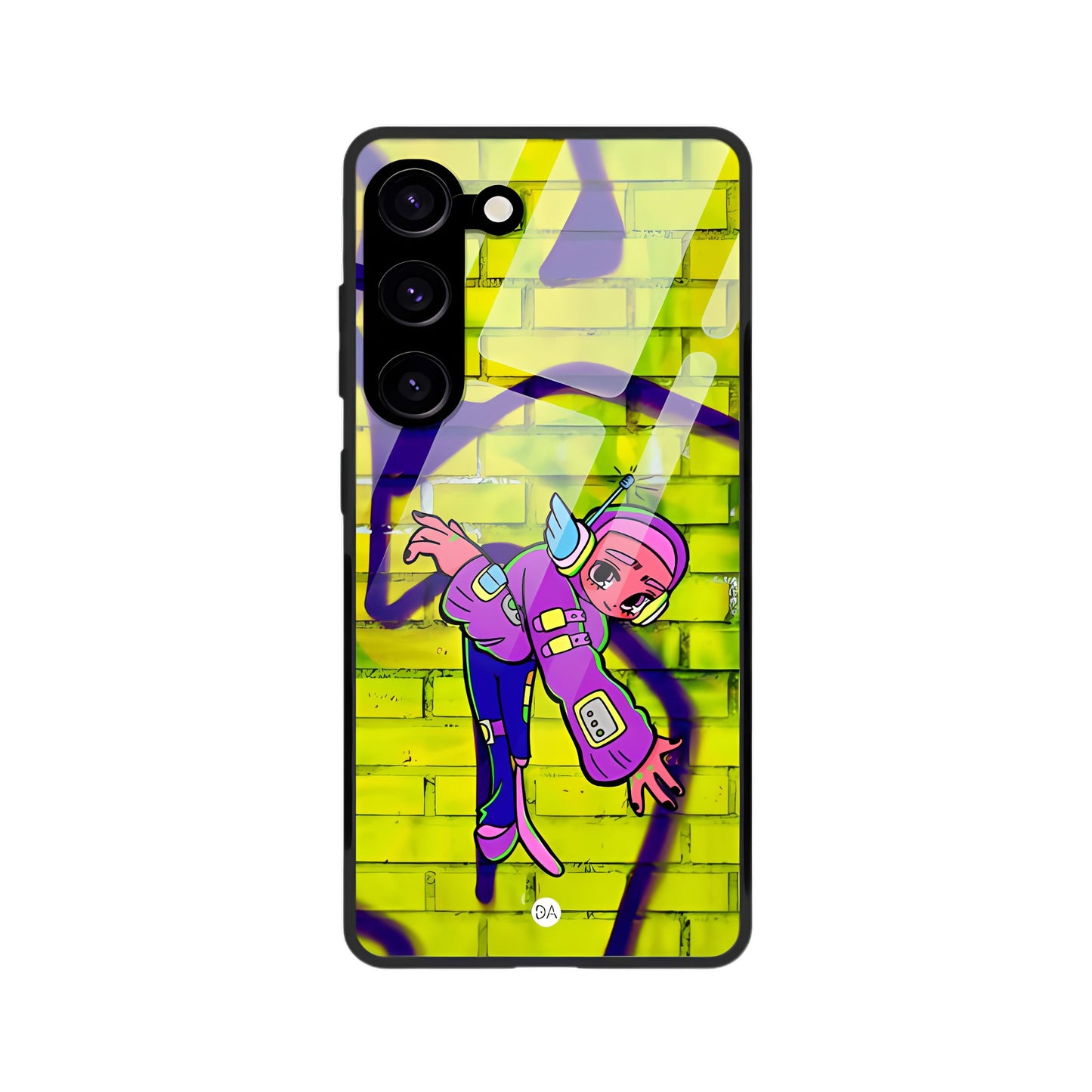 Graffiti Emerald Design Case For Samsung