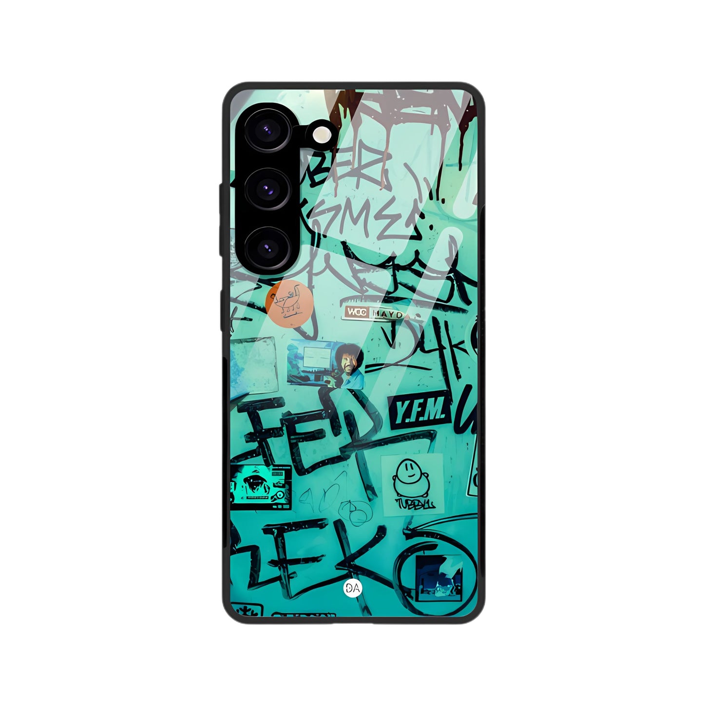 Graffiti Green Design Case For Samsung