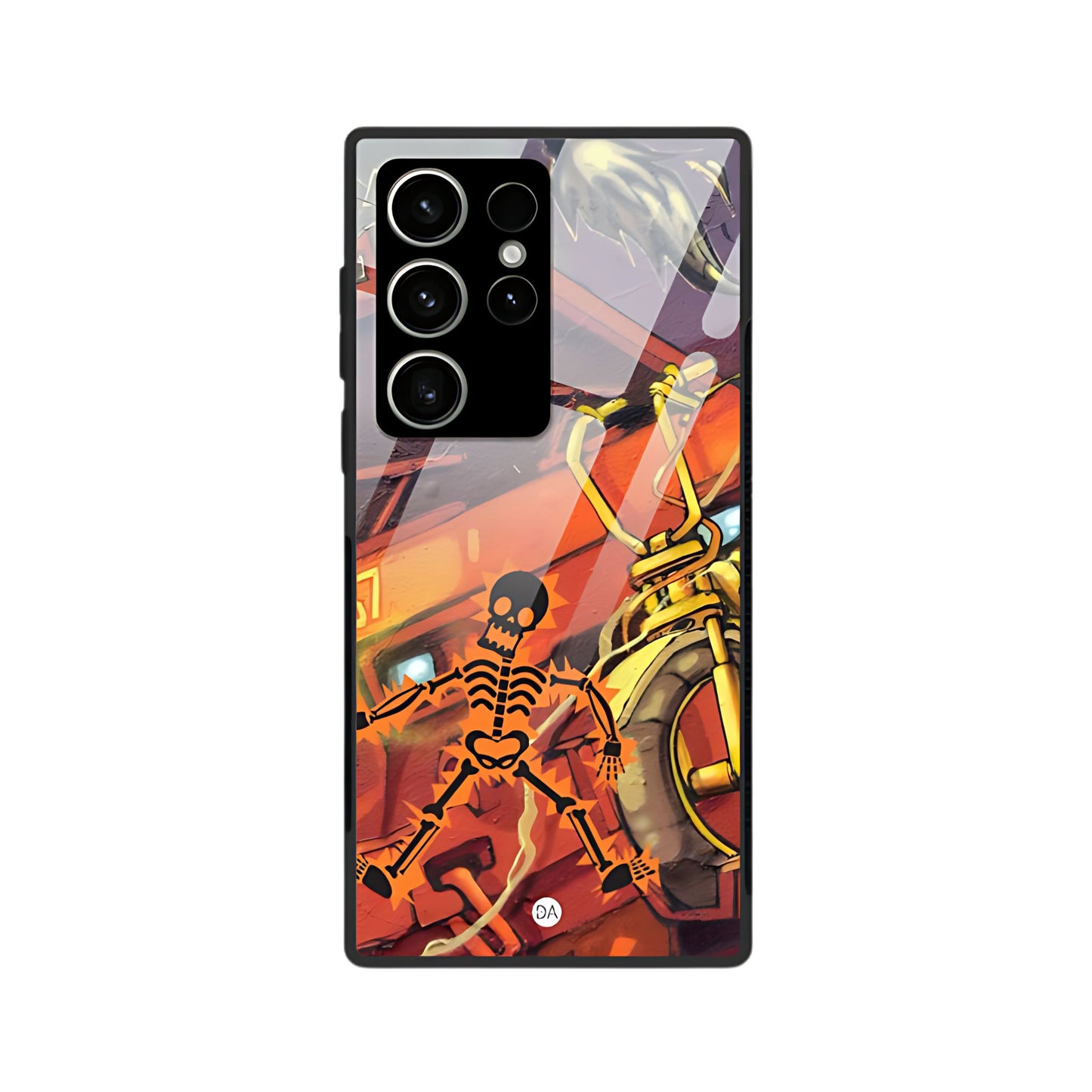 Skeleton Graffiti Design Case For Samsung