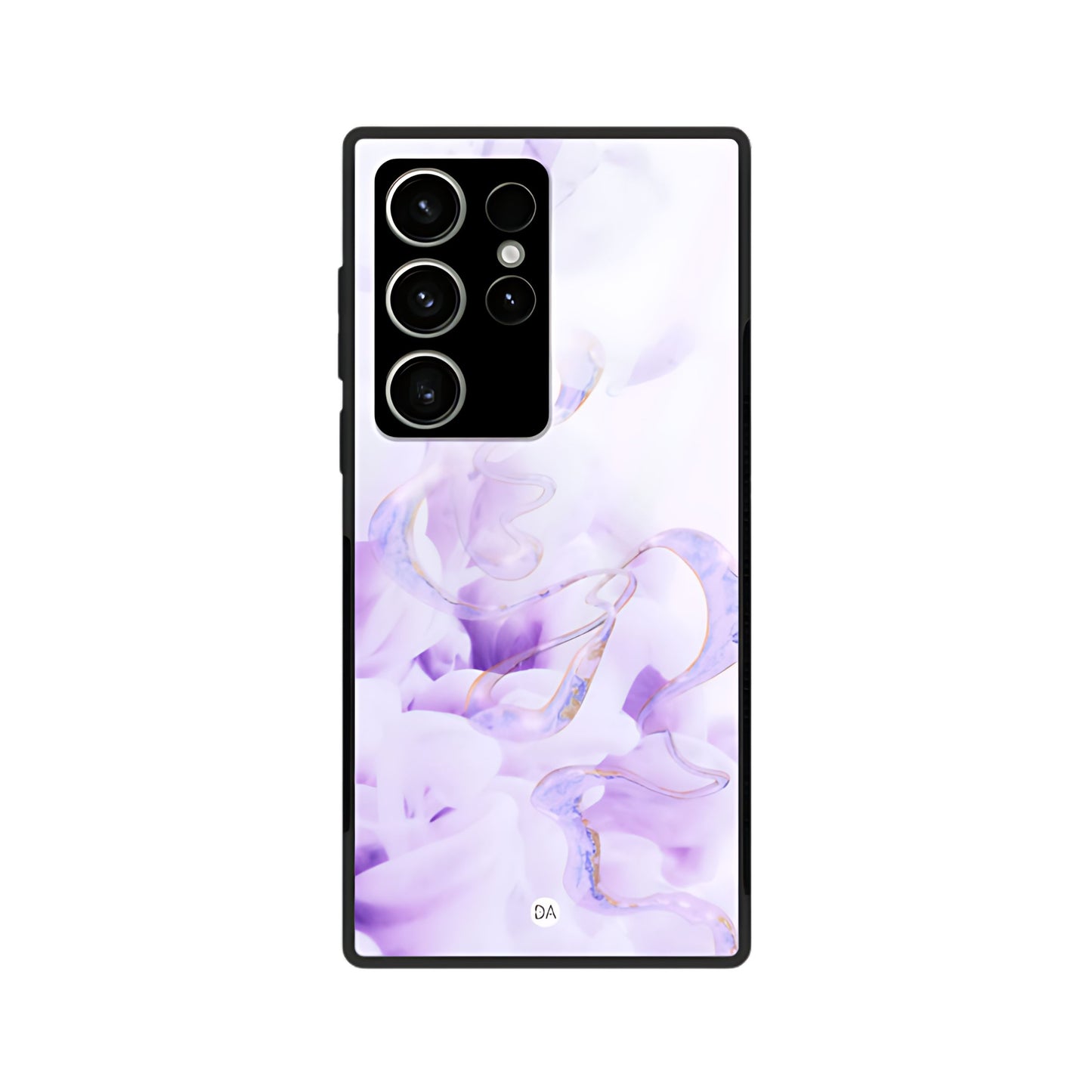 Marble Purple Grains Design Case For Samsung