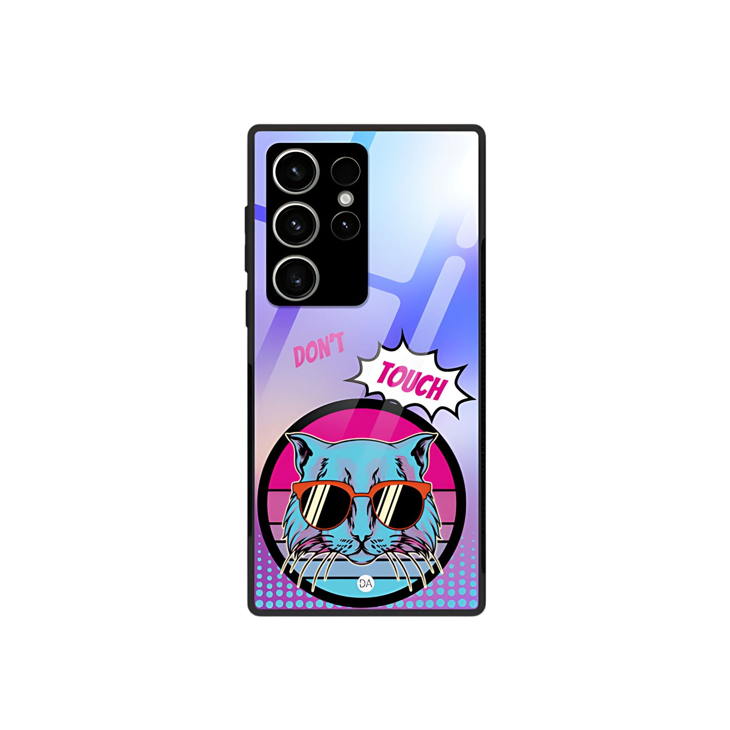 Don't Touch My Phone Design Case Cover For Samsung | Dhukeri Arts