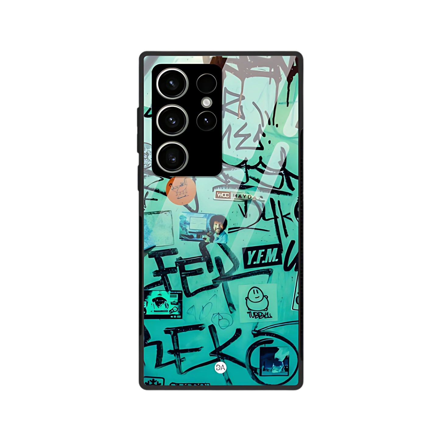 Graffiti Green Design Case For Samsung