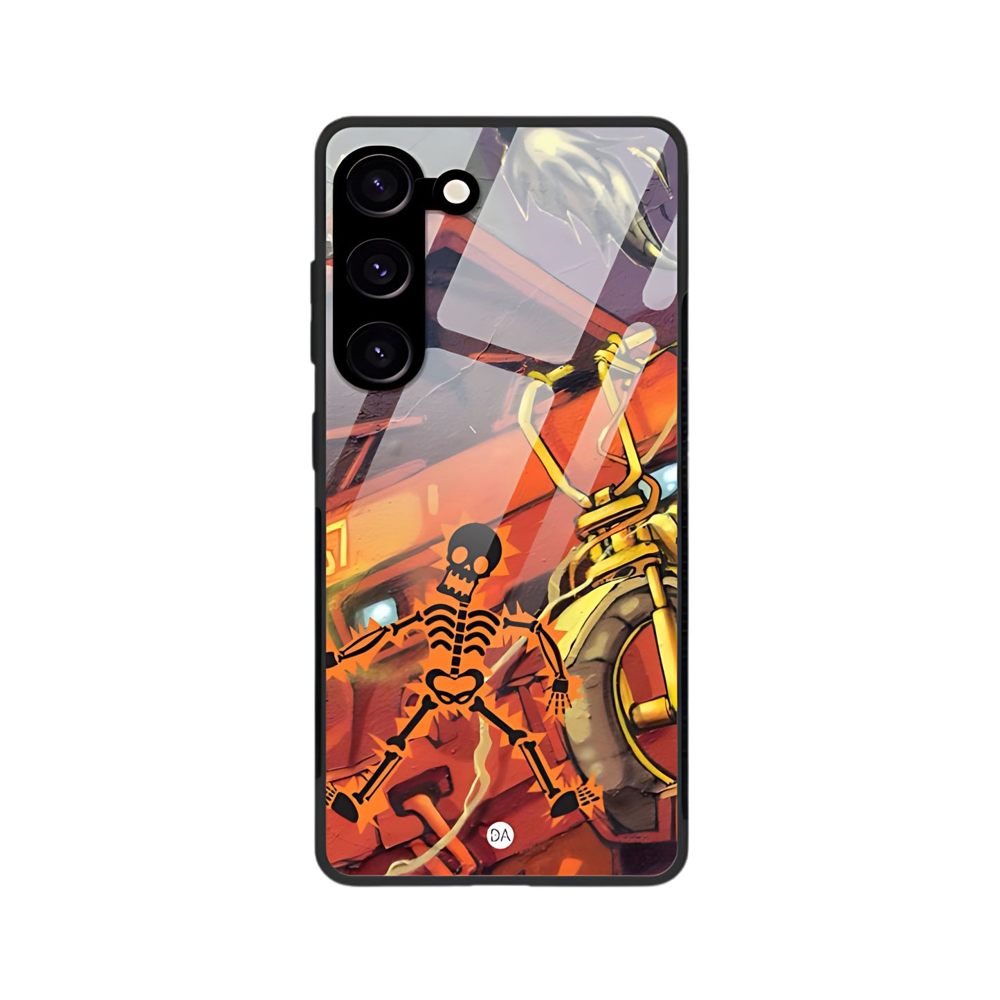 Skeleton Graffiti Design Case For Samsung