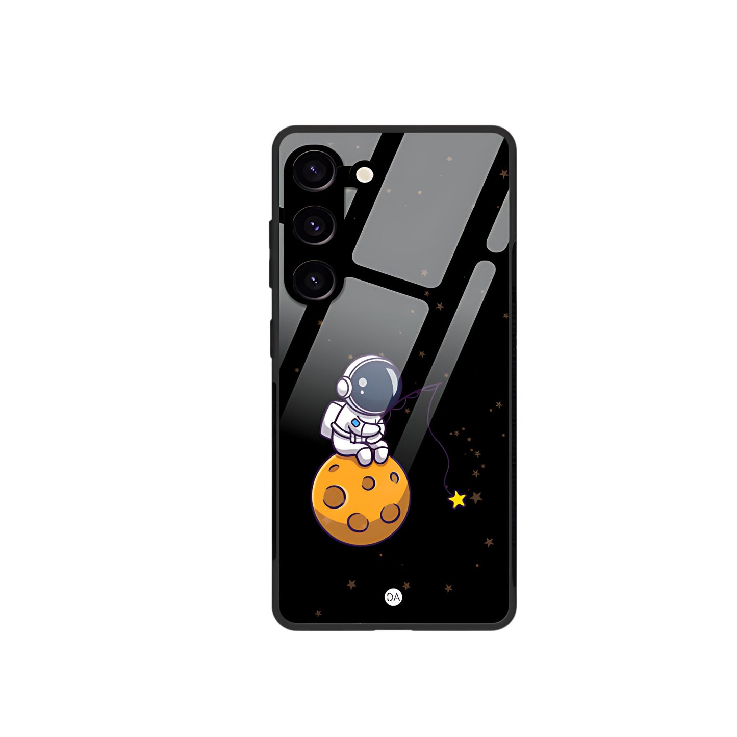 Astronaut Fishing Stars Design Case For Samsung