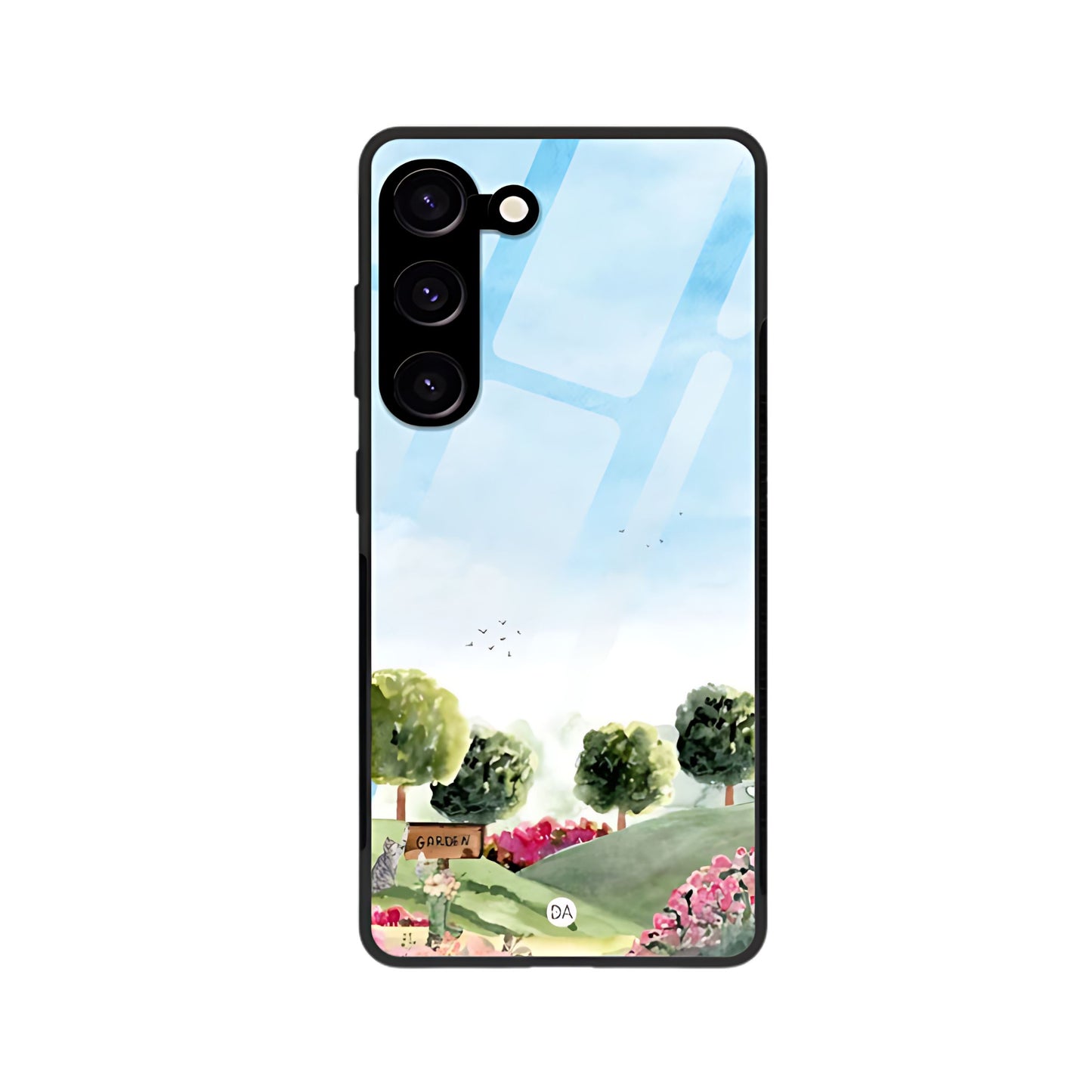 Serenity Garden Design Case For Samsung