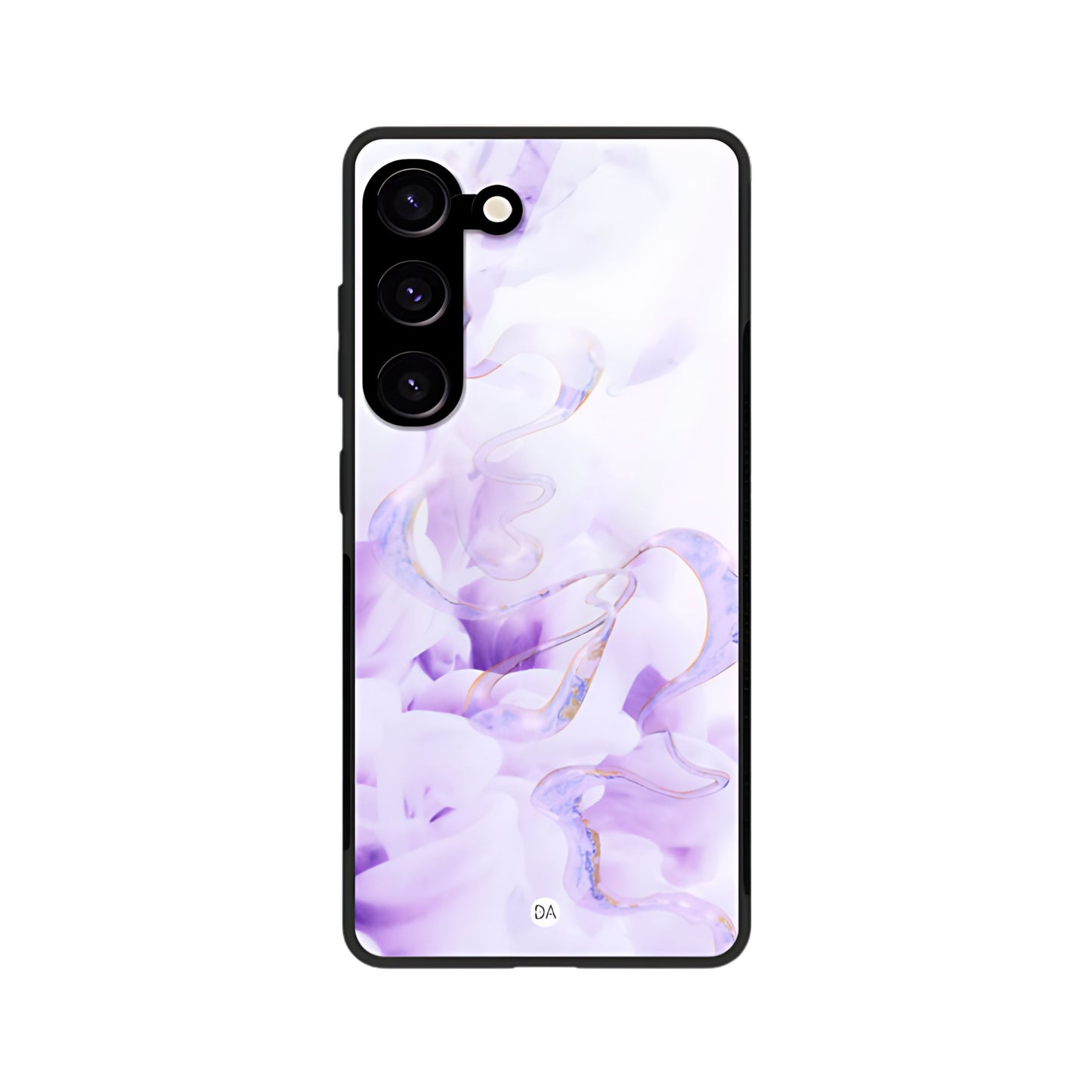 Marble Purple Grains Design Case For Samsung