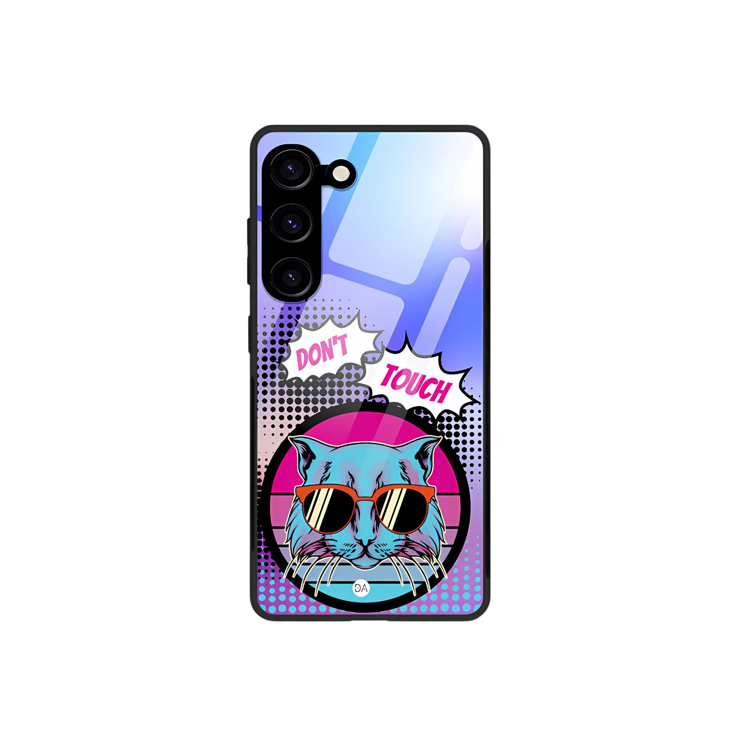 Don't Touch My Phone Design Case Cover For Samsung | Dhukeri Arts